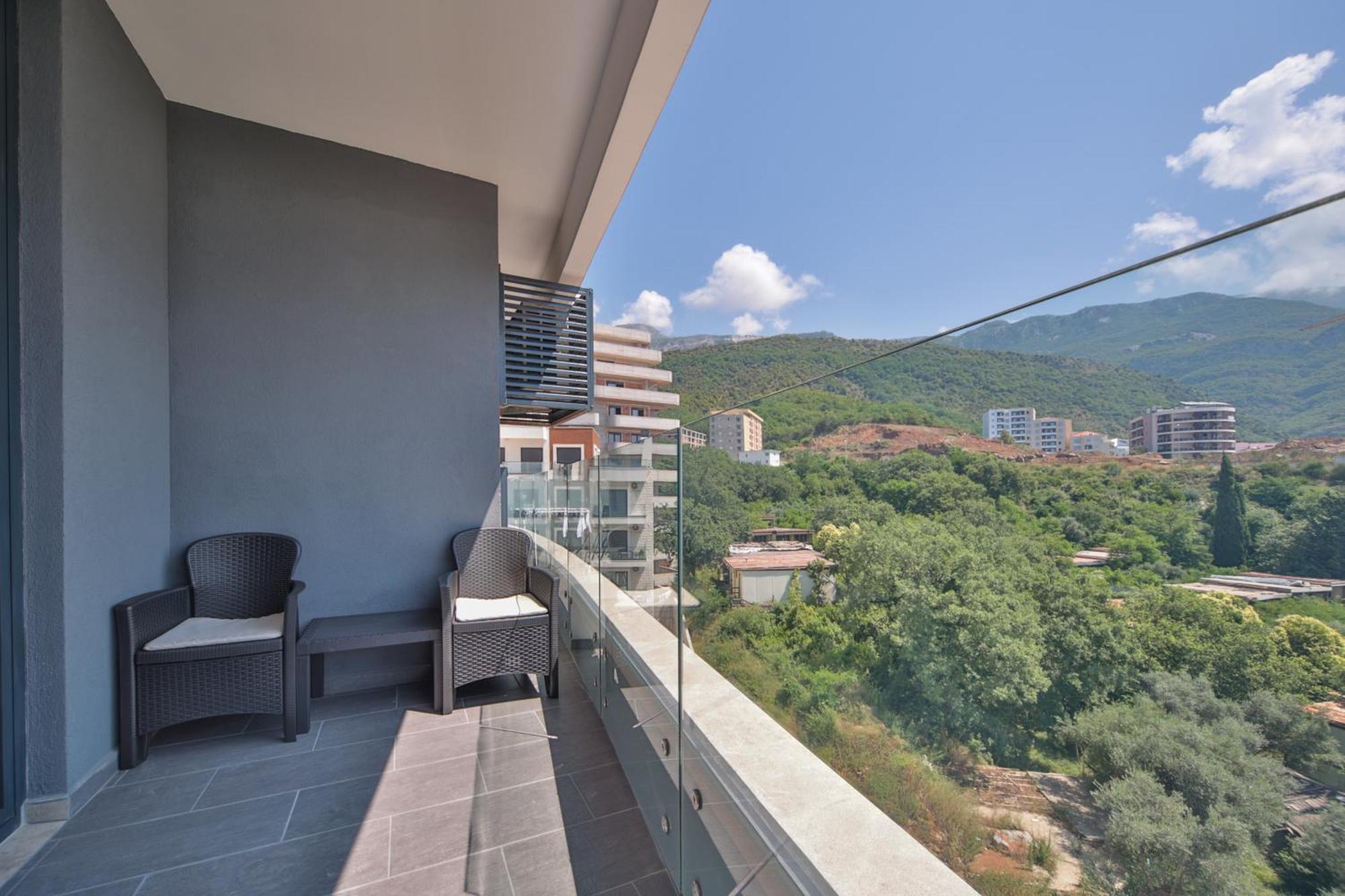 Apartamento Skyline Vista Bečići Habitación foto