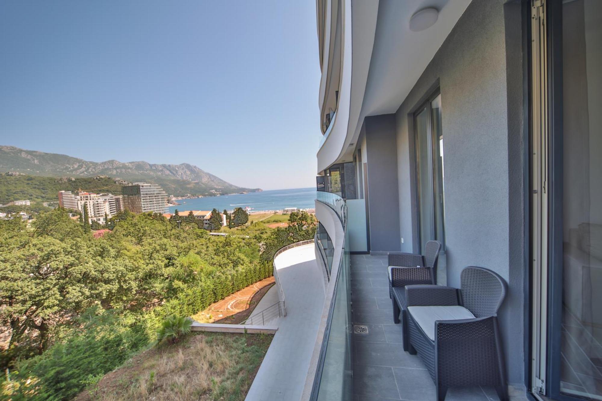 Apartamento Skyline Vista Bečići Habitación foto